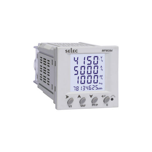 Multimetro digitale - MFM284 - SELEC Controls Pvt. Ltd. - montato su pannello / cat I / di frequenza