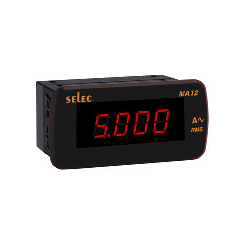 Amperometro digitale - MA12 series - SELEC Controls Pvt. Ltd. - AC / monofase / montato su pannello