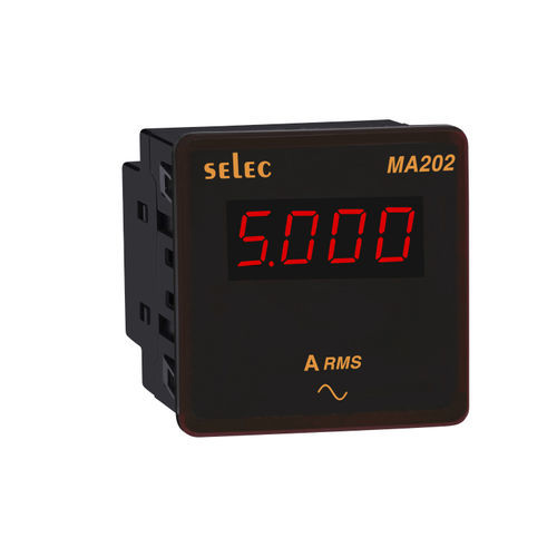 Amperometro AC - MA202 - SELEC Controls Pvt. Ltd. - montato su pannello / industriale / di misura