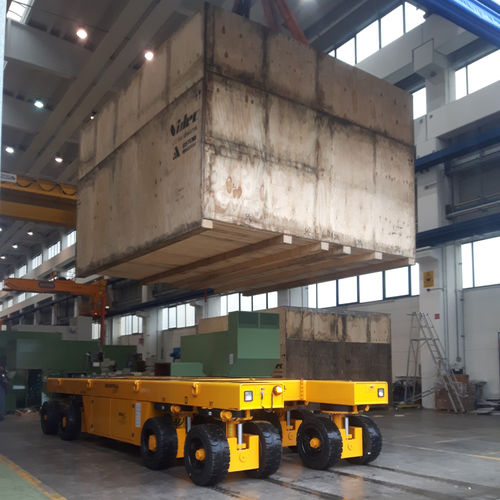 Carrello automotore con motore diesel - IL140MES  - INDUSTRIAL LIFT - a 4 assi / per carichi pesanti / a pianale