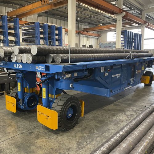 Carrello automotore elettrico - IL15ME-90°DSC - INDUSTRIAL LIFT - a 2 assi / elevabile / idraulico