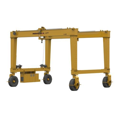 Gru a cavalletto mobile - INDUSTRIAL LIFT - bitrave / motorizzata / per carichi pesanti