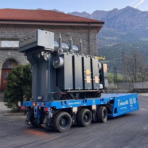 Carrello automotore elettrico - SPMT - INDUSTRIAL LIFT - con motore diesel / a 3 assi / per carichi pesanti