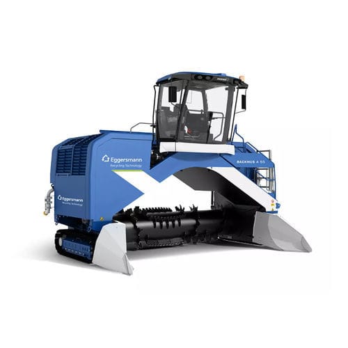 Rivoltatrice di compostaggio - BACKHUS A 50 - Eggersmann Recycling Technology