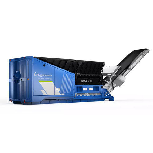 Trituratore primario - FORUS F 38 - Eggersmann Recycling Technology - a due alberi / per rifiuti / a risparmio energetico