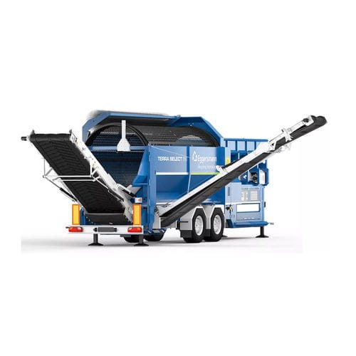 Vaglio a tamburo - TERRA SELECT T 60 - Eggersmann Recycling Technology - mobile / per prodotti sfusi