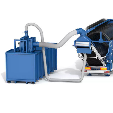 Vaglio mobile - AIRFIX V 60 - Eggersmann Recycling Technology - di particelle / per biomassa / a stella