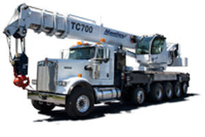 Gru montata su camion - TC700 - Manitex - telescopica / per cantiere / di sollevamento