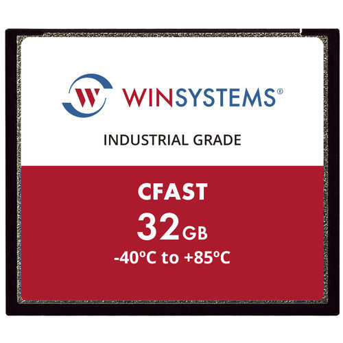 Scheda di memoria SD - CFAST-B-XXG-SI - WinSystems, Inc. - 32 GB / industriale / SATA