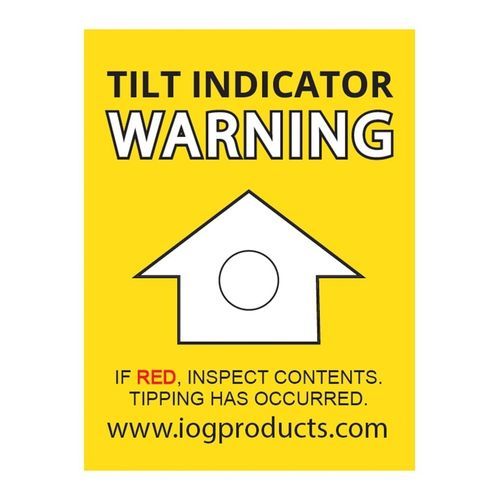 Indicatore d'urto - IOG Products, LLC - Impact-O-Graph Devices - di inclinazione / etichette