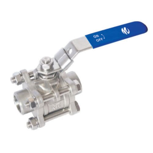 Valvola a sfera - X3777 B - SOCLA - a leva / per acqua / PTFE