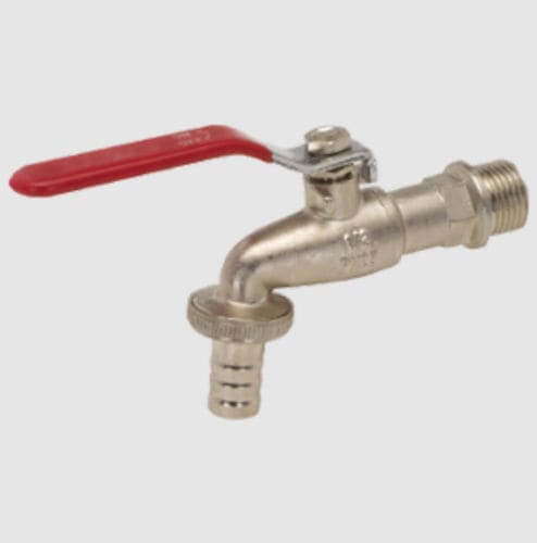 Valvola a sfera - V2500 - SOCLA - a leva / per acqua / maschio-maschio