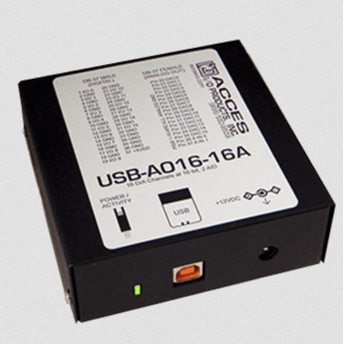 Modulo di uscita analogico - USB-AO16-16A - ACCES I/O Products, Inc. - USB / 16 O / a 8 O