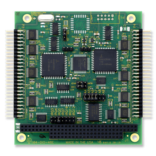 Scheda I/O digitale - P104-DIO-48S - ACCES I/O Products, Inc. - TTL / PCI / PC/104-plus