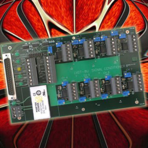Modulo di trattamento del segnale per trasduttori LVDT - LVDT-8U - ACCES I/O Products, Inc.