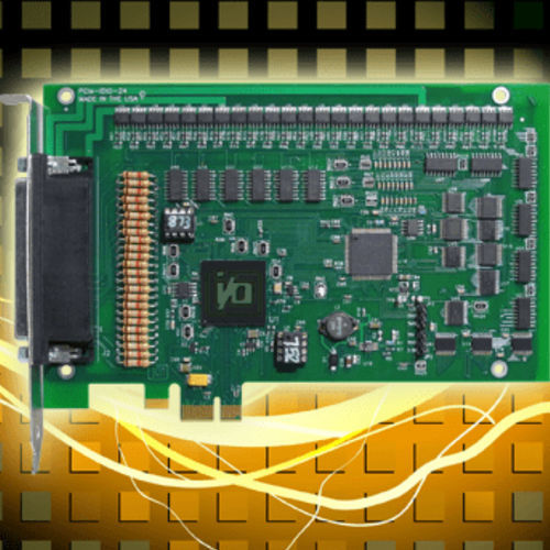 Scheda I/O digitale - PCIe-IDIO-24 - ACCES I/O Products, Inc. - TTL / PCI Express / PCIe