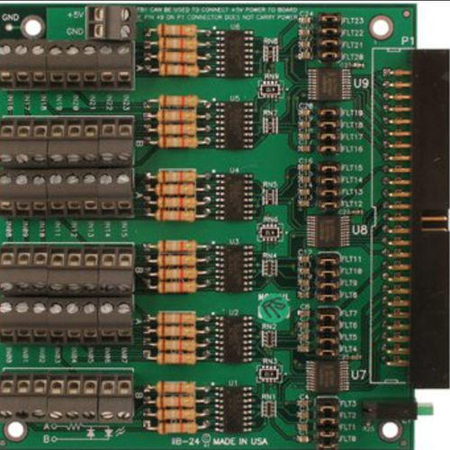 Scheda di ingressi digitale - IIB-24 - ACCES I/O Products, Inc. - TTL / su circuito stampato / jumper