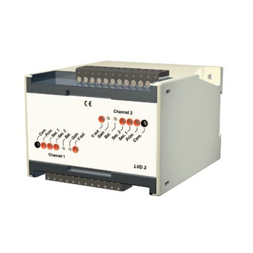 Condizionatore di segnale su guida DIN - LVD 3  - Nobel Weighing Systems - per trasduttori LVDT