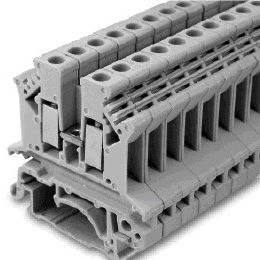 Morsetto componibile su guida DIN - UL-UK series - Elinker Electric - con connessione a vite