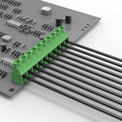 Morsetto componibile per circuito stampato - LG7.62-7.62 series - Elinker Electric - con connessione a vite