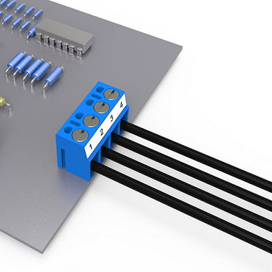 Morsetto componibile per circuito stampato - LG300V-5.0 series - Elinker Electric - a presa / con connessione a vite / IEC