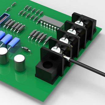 Morsetto componibile per circuito stampato - LW1MB-8.25 series - Elinker Electric - con connessione a vite