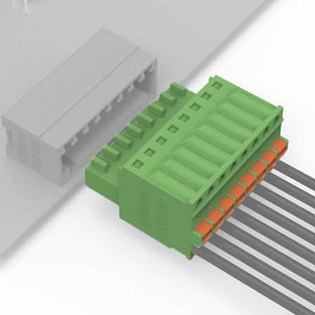 Connettore scheda-cavo - LC6-2.5 series - Elinker Electric - PCB / piatto / femmina