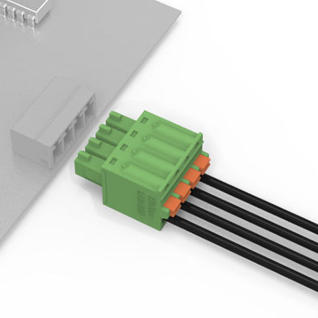 Morsetto componibile per PCB - LC6-3.5 - Elinker Electric - a molla / in materia plastica