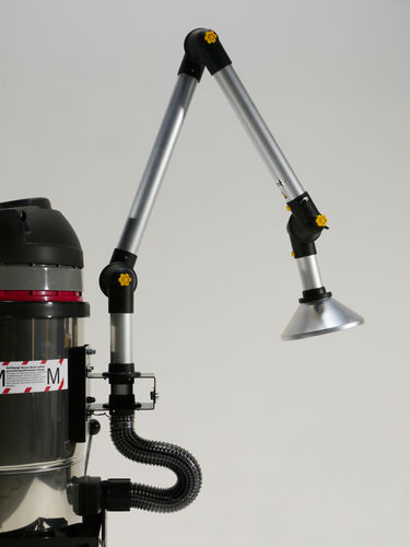 Braccio aspirante di aspirazione - EVO-PRODUCTS Blankenburg GmbH - fisso / flessibile / per l'industria farmaceutica