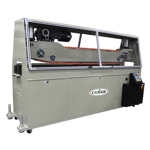 Traino a cingoli per linea di estrusione di tubi - CP series - Conair - per linea di estrusione per profilati