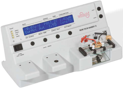 Apparecchio per prove di sicurezza elettrica - max. 230 V, 1.2 A | Handy II - Witschi - automatico / per orologio al quarzo