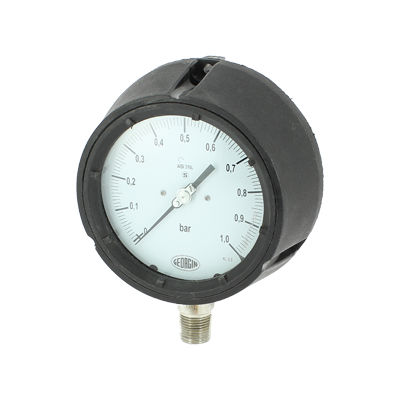 Manometro relativo - M5050  - GEORGIN S.A. - analogico / filettato / in acciaio inossidabile