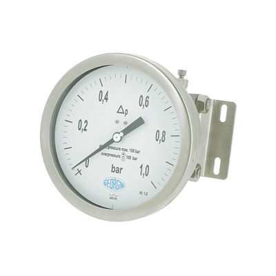 Manometro differenziale - M7000  - GEORGIN S.A. - con quadrante / NPT 1/4 / in acciaio inossidabile