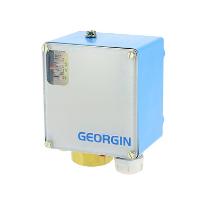 Pressostato a membrana - U series - GEORGIN S.A. - relativo / con flangia / per ossigeno