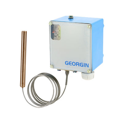 Interruttore di temperatura ad espansione di gas - U series - GEORGIN S.A. - in ottone / SIL / IP65