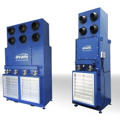 Depolveratore a filtro - ATAC - Avani Environmental - con rimozione a contro-corrente / autopulente