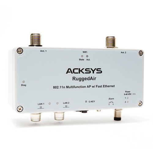 Access point WiFi - RuggedAir100 - ACKSYS Communications & Systems - MIMO / di alimentazione Ethernet / per rete
