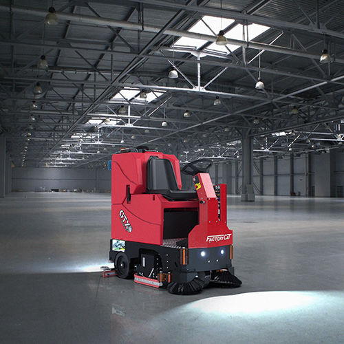 Lavasciuga pavimenti uomo a bordo - GTX - FactoryCat - a batteria