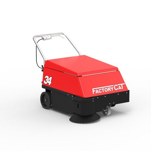 Spazzatrice uomo a terra - 34, 34HD series - FactoryCat - a batteria / compatta