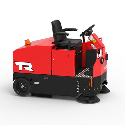 Spazzatrice uomo a bordo - TR series - FactoryCat - a batteria / compatta