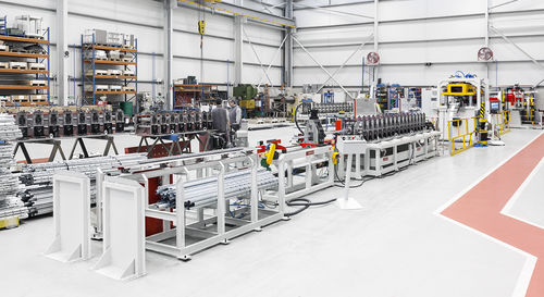 Linea di profilatura per profilati - DIMECO - automatica / CNC / punzonatura