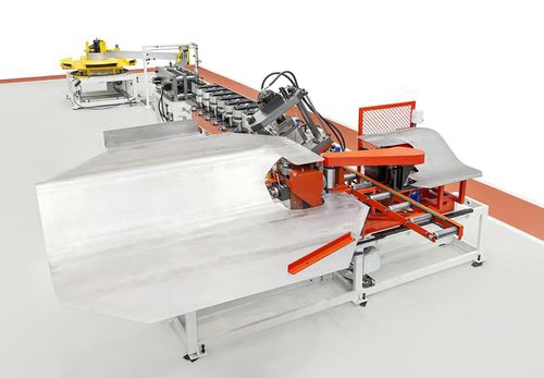 Linea di profilatura per anelli in acciaio - DIMECO - punzonatura / con taglio