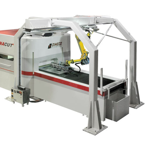 Accatastatore impilatore - DIMECO - per lamiere / per applicazioni di taglio / robotizzato