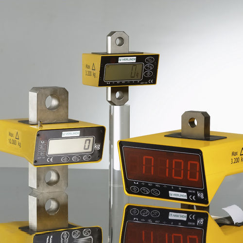 Dinamometro per misurazione della carica - PEV series - VERLINDE - con display LCD / con display LED