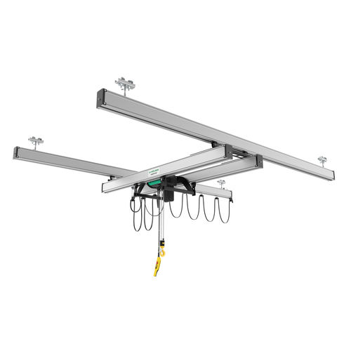 Carroponte bitrave - EUROSYSTEM ALD series - VERLINDE - con sistema di sollevamento leggero / in alluminio / profilato in acciaio