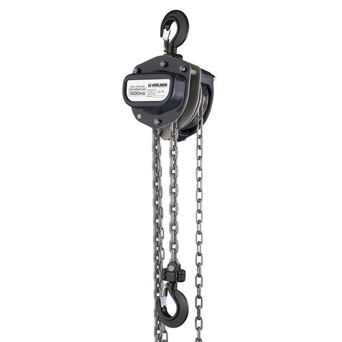 Paranco a catena manuale - ZHV series - VERLINDE - compatto / resistente alla corrosione