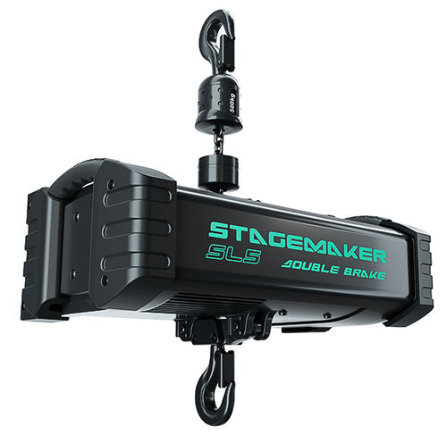 Paranco a catena elettrico - STAGEMAKER SR & SL series - VERLINDE - per l'industria dello spettacolo