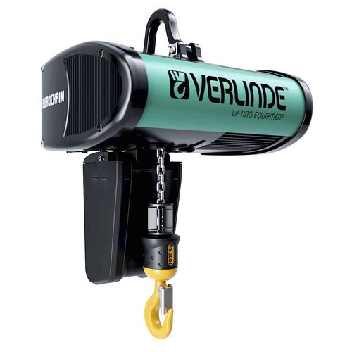 Paranco a catena elettrico - EUROCHAIN VX series - VERLINDE - compatto / 2 velocità