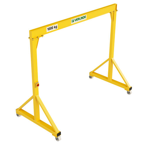 Gru a cavalletto mobile - VGI  - VERLINDE - per officina / monotrave