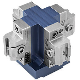 Morsa di macchina - RWP-019-4X90T - Raptor Workholding Products  - 4 lati / verticale / in acciaio inossidabile